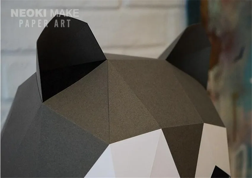 Креативная ручная маска енота, бумажная матрица, косплей, 3D DIY маска, Необычные Вечерние Маски для мужчин, женщин, детей, лучший подарок
