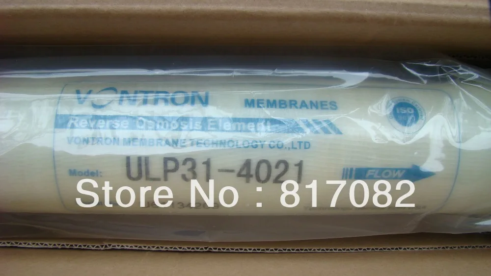 В продаже VONTRON Мембрана обратного осмоса ультра низкого давления RO ULP31-4021 |
