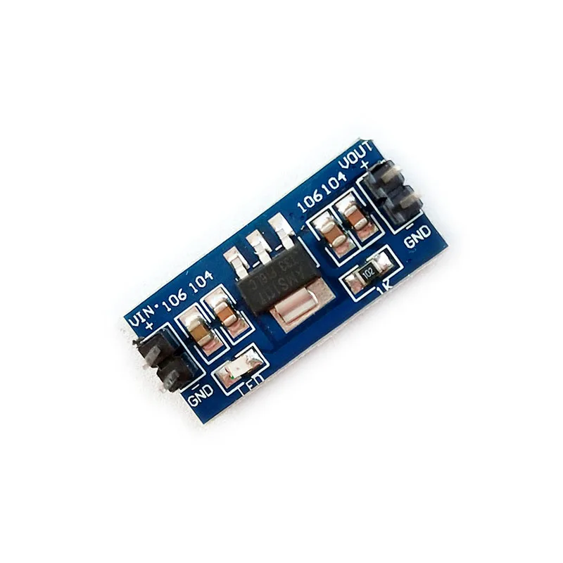 5 шт. AMS1117 4 7 в поворот 3 В понижающий блок питания для Arduino Raspberry pi|module display|module