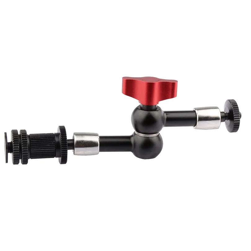 

CAMVATE Magic Friction Articulating Arm 7 inch With 1/4 Hot Shoe Screw Mount Camera Fotografia For LED LCD Monitor C1087