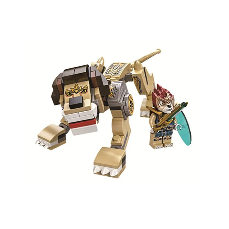 Цигун legendary animal editon 2 CHIMAED Super Heroes рисунок строительные блоки кирпичи для детей подарок детские игрушки