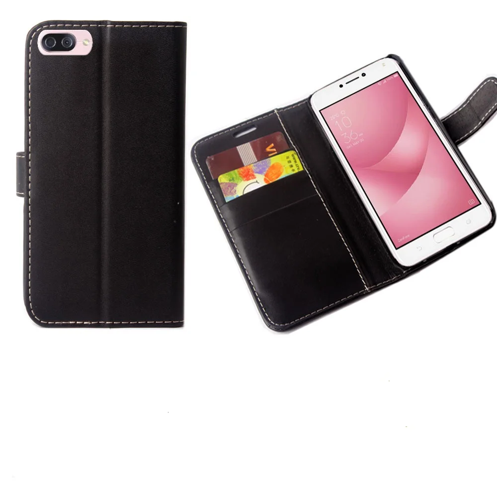 Новый чехол кошелек из искусственной кожи с откидной крышкой и карманами для