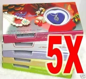 Модный подарок распродажа оптовая/розничная продажа 5X ожерелье в форме сердца Love