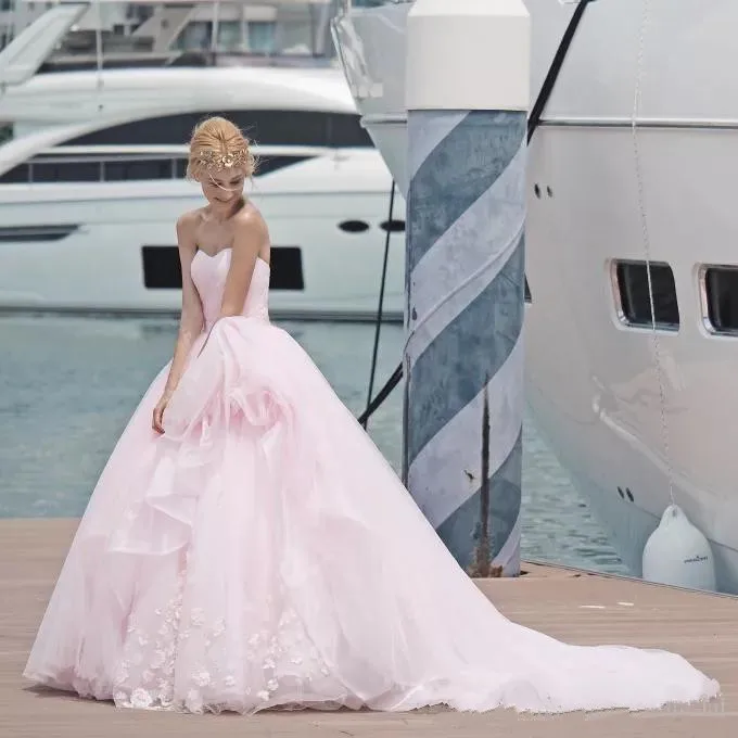 Румяна 2017 свадебные платья на заказ наклейки милая органзы свадебное платье|2017