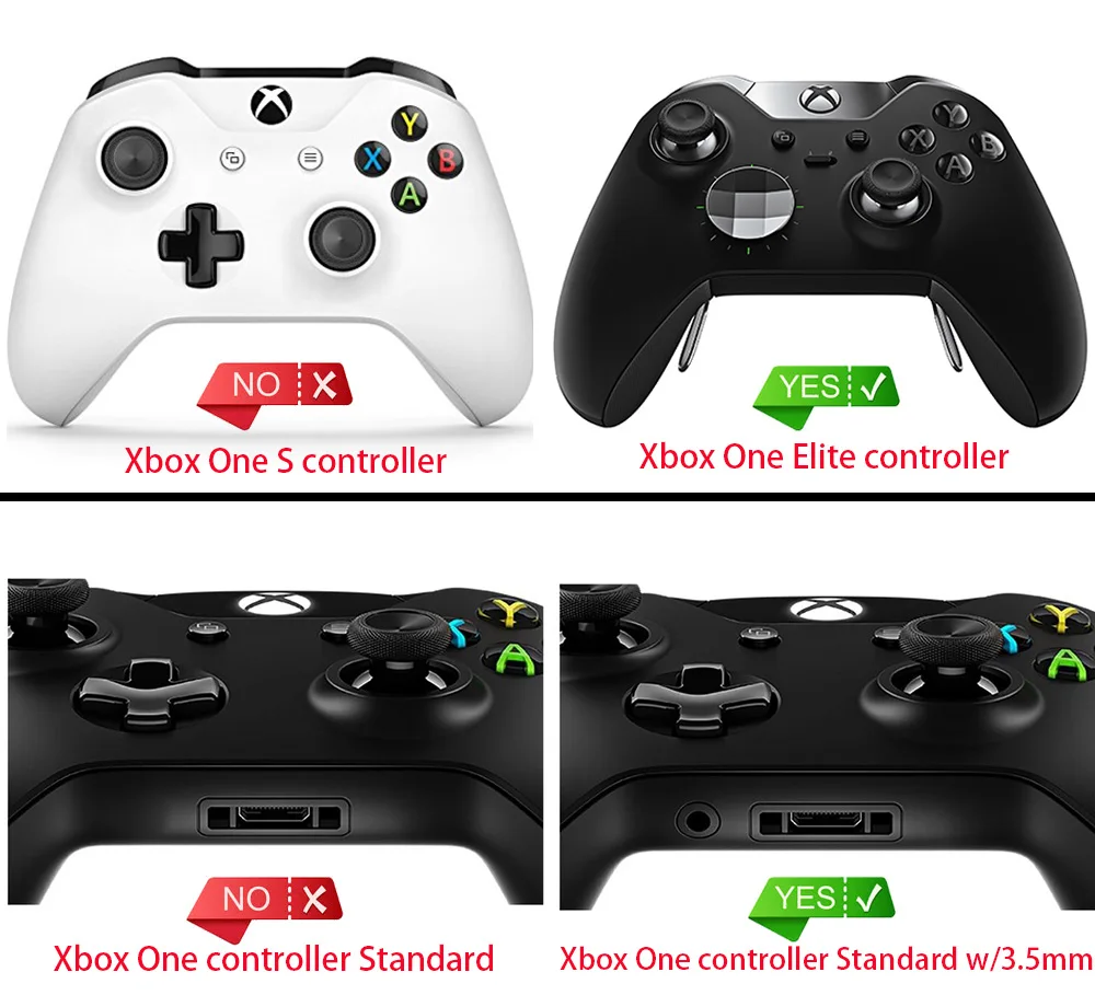 Сменные кнопки черного цвета для Xbox One 3 5 мм разъем Elite # NXOJ0809|button replacement|buttons