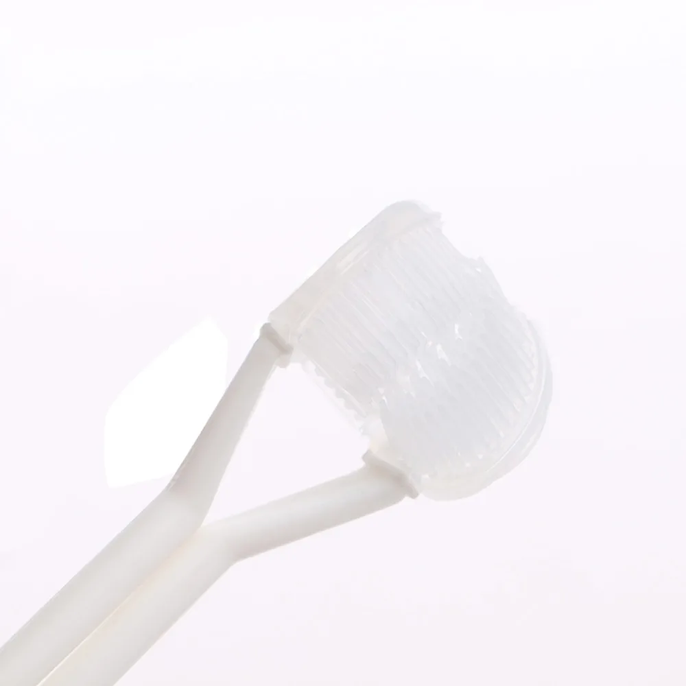 Новая 3 сторонняя зубная щетка ультратонкие мягкие щетинки зубные щетки для