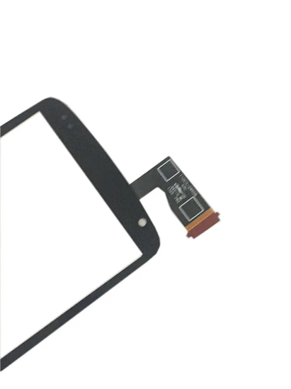 Высокое качество 4,3 дюймов для htc Desire 500 сенсорный экран дигитайзер Сенсорная панель объектив стекло черный цвет с лентой
