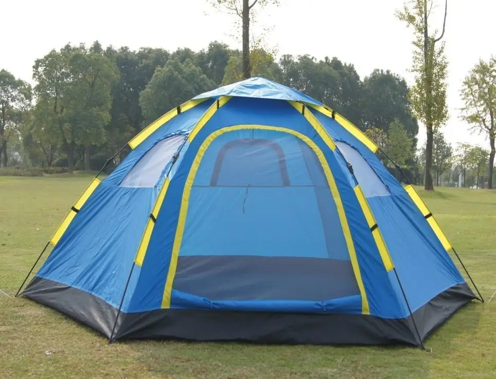Туристическая двухслойная палатка на 5 8 человек 240*305*140 см|tent double|automatic camping tentcamping