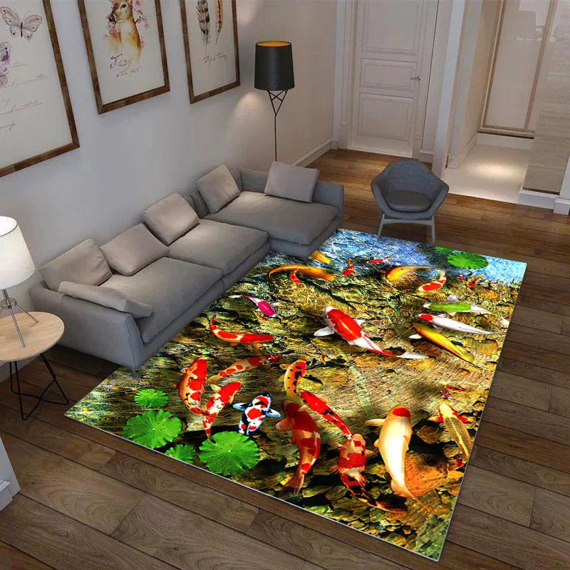 Творческий 3D печатных Садовый цветок коврики для прихожей and Carpets шелковистый для Гостиная Спальня коврик для кухни, ванной Противоскользящие коврики - Цвет: 106