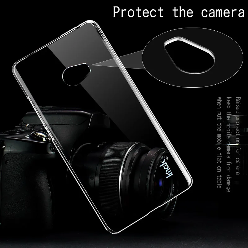 Brand iMAK Wear Resistant Transparent Crystal Shell Hard Cover Case for Xiaomi Note 2 case For Phone Cases |