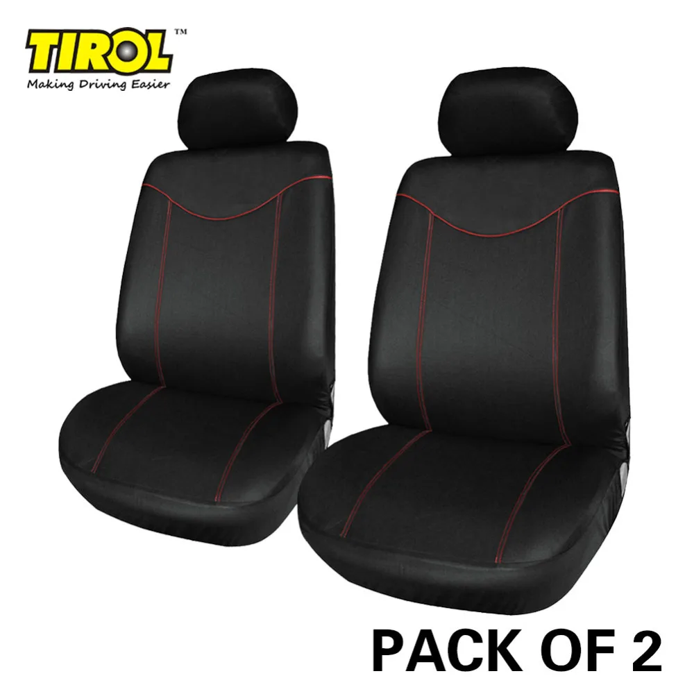 Универсальный комплект TIROL из ткани на плоской подошве 2 передних чехла для