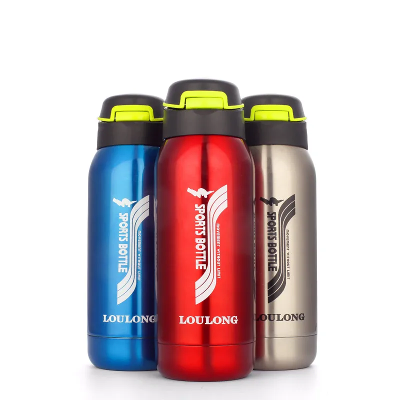 Походная вакуумная фляжка бутылка для воды термос из нержавеющей стали с