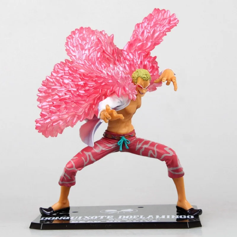 19 см одна деталь F. ZERO Прохладный Стиль Doflamingo в боевом костюме 日本黒社会 Аниме