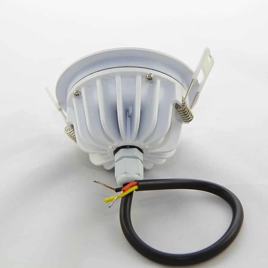 Free Shipping 5W10W12W No driver IP65 waterproof LED Down Lights Anti-Fog High Power Downlight 15W Warm White Cold | Лампы и освещение