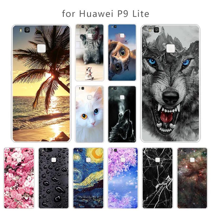 Силиконовый чехол для Honor Magic 2 7C 6A 5C 9 мягкий Huawei Ascend Y5 II P9 P8 P10 Lite 2017 из ТПУ |