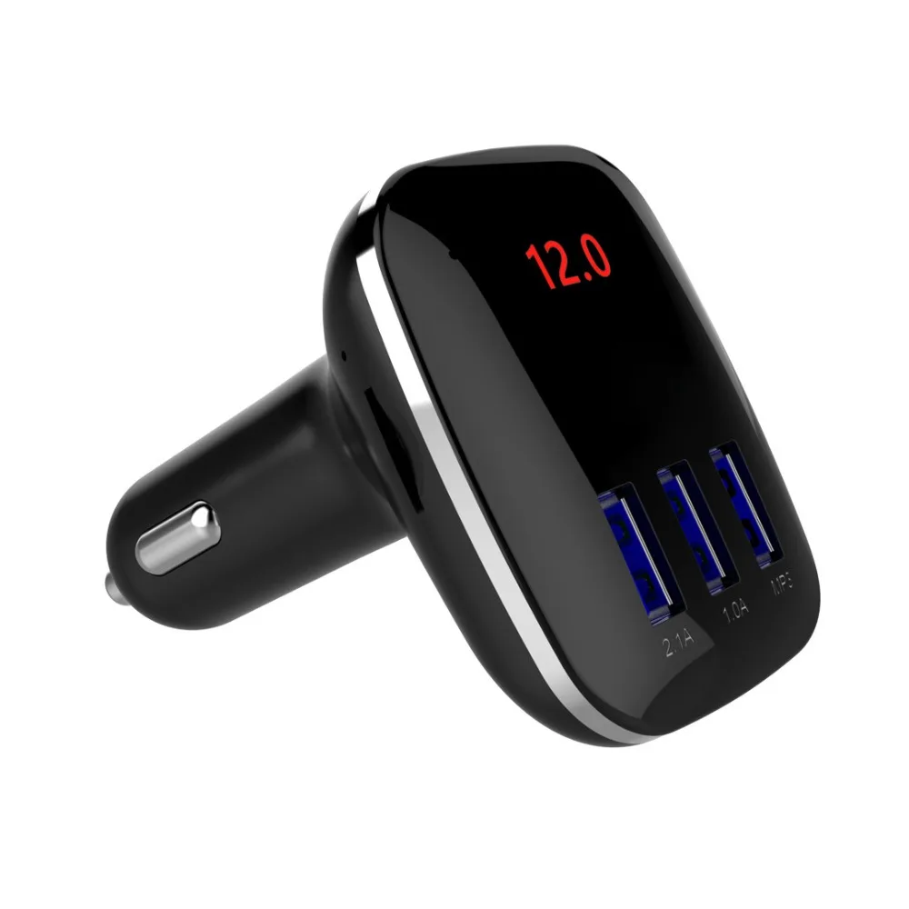 FM передатчик автомобильный Aux модулятор громкой связи Bluetooth автомобиль комплект