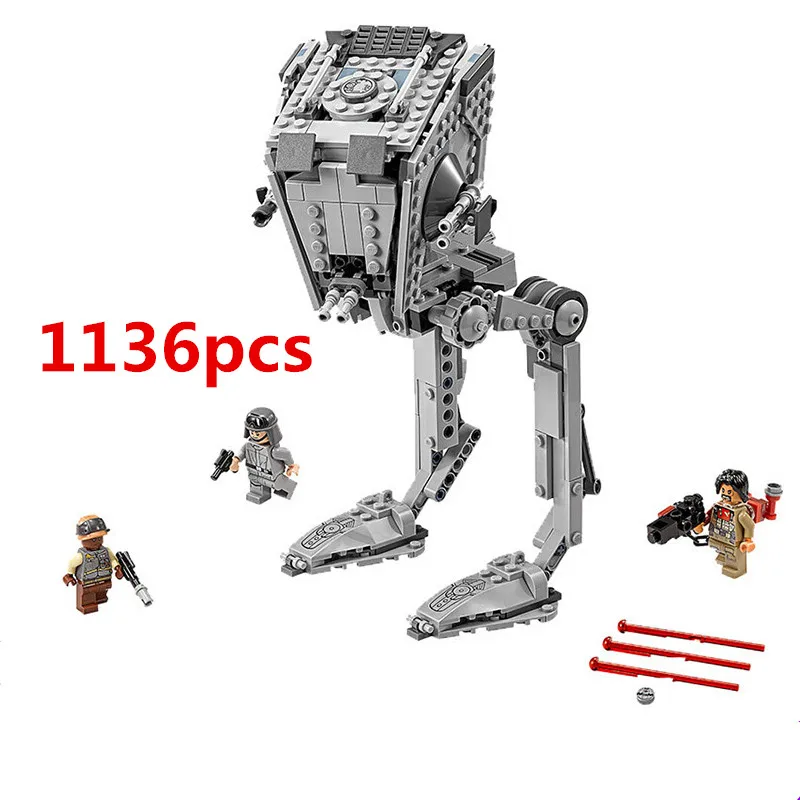 [Jkela] Legoings Star Wars кирпичи комплект Legoing Звездные войны AT ST Walker строительные блоки