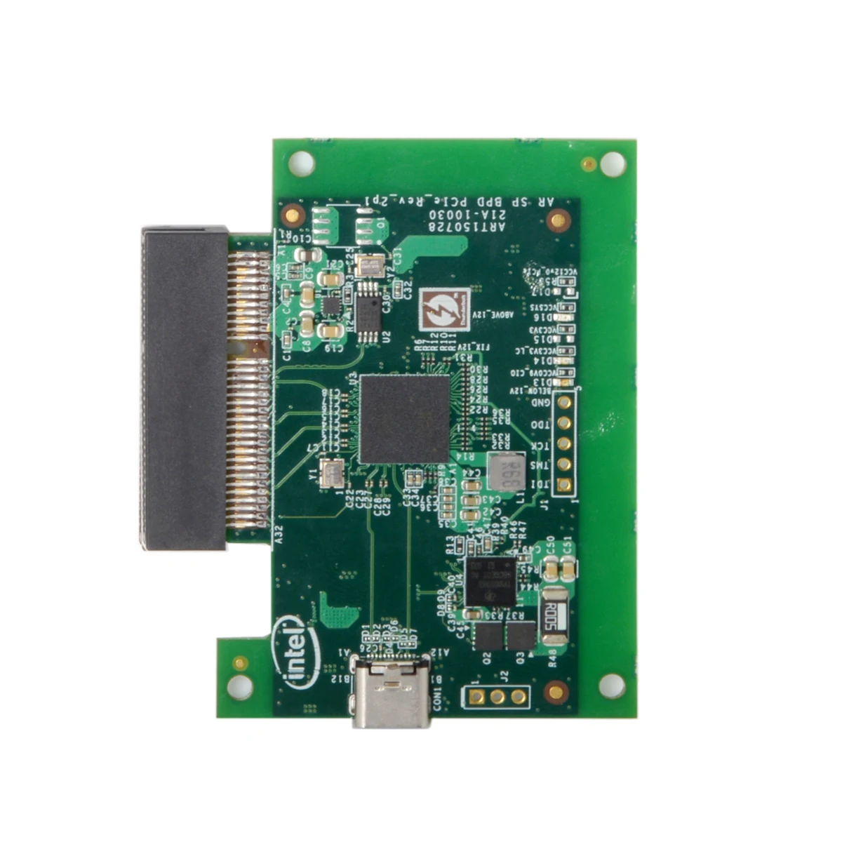 Кабель для преобразования карт Jimier Type C Thunderbot 3 в PCI Express E SSD Nvme NGFF M key 50 см