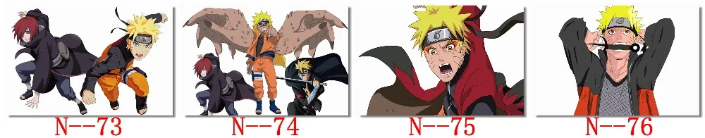 Пользовательские холст Картины Uzumaki Naruto постер Naruto Наруто Ураганные Хроники обои большие наклейки на стену для детей Спальня настенные#0811