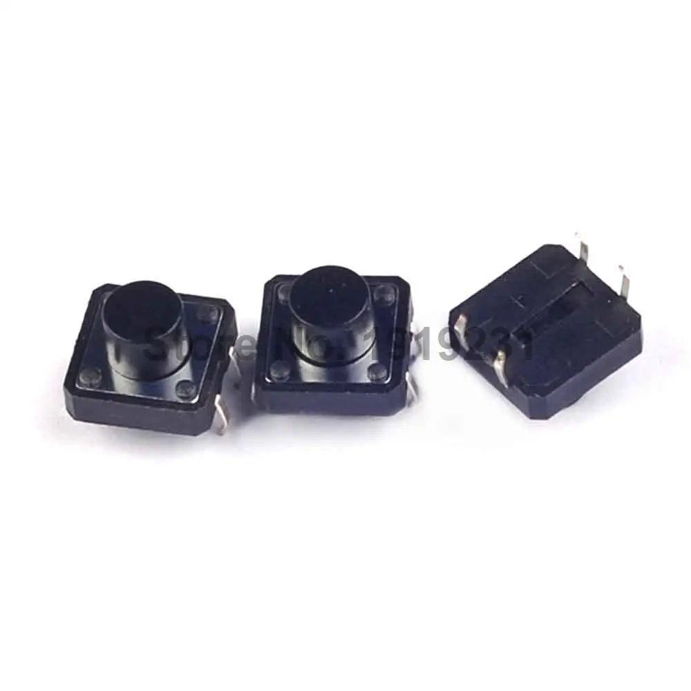 20 шт. DIP 12X12X8(h) мм тактовый Кнопочный микропереключатель мгновенного действия|switch