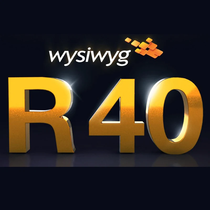WYSIWYG релиз 40 R40 Преформа шифрованный собака|Эффект освещения сцены| |
