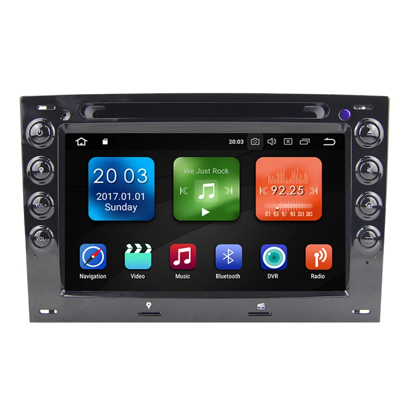Android 9 1 автомобильный dvd плеер для Renault Megane 2 ii 2006 2010 Автомобильный gps навигационный