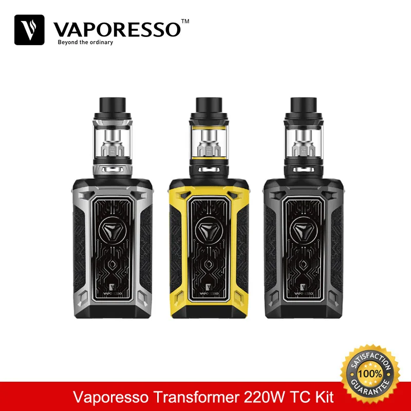 Оригинальные сигареты Electronique Vaporesso коммутатор 220 Вт TC поле Mod комплект с NRG Sub Ом Vape