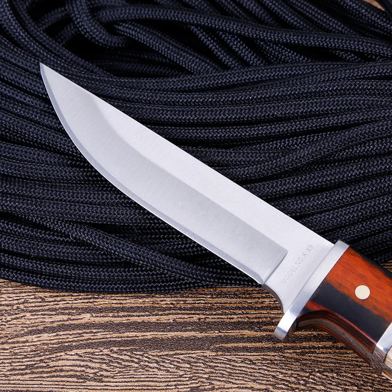 Нож с фиксированным лезвием походные тактические охотохотничьи ножи для