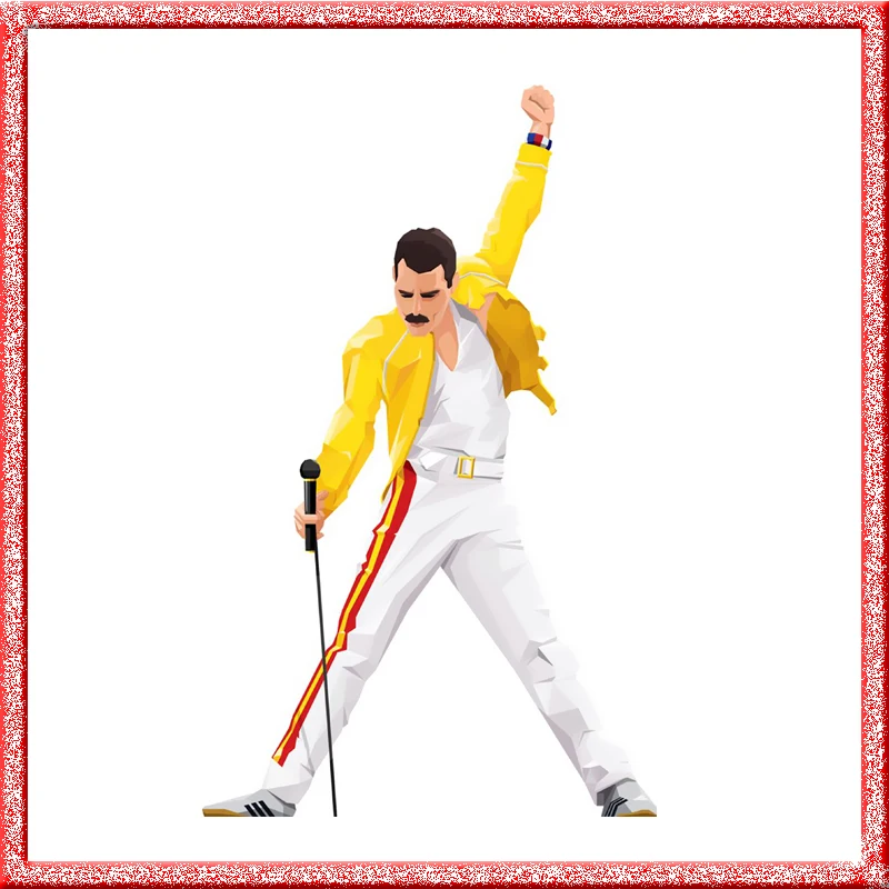 Freddie Mercury одежда патчи термопресс переводные наклейки Железный DIY ручной работы украшения аппликация для пальто Футболки E0606