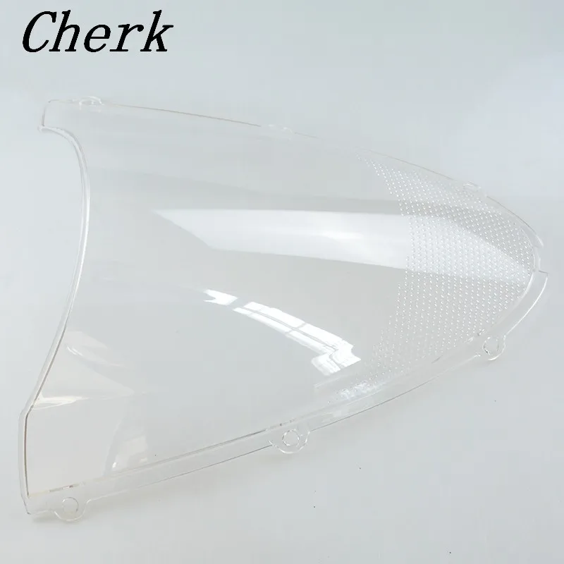 Motorcycle Clear ABS Windshield WindScreen Double Bubble For KAWASAKI Ninja ZX6R ZX636 05 06 07 08 | Автомобили и мотоциклы