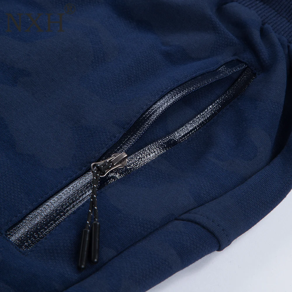NXH камуфляж размера плюс 6XL 7XL 8XL спортивные штаны джоггеры длинные хлопковые