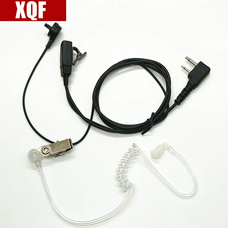 XQF 10PCS 2 pin interface for ICOM ICV80 /V8/V82 air duct headphone
