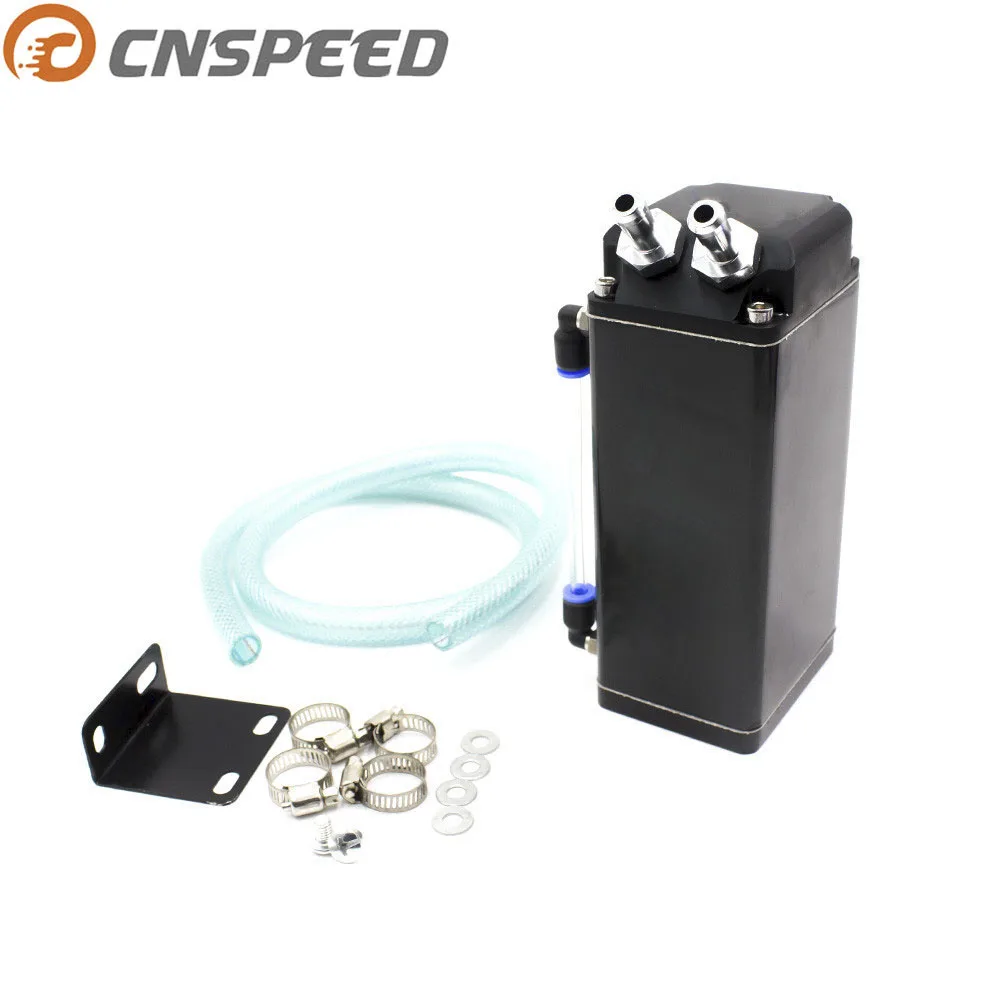 CNSPEED автомобильный масляный бак 0.65L Универсальный Гоночный может поймать красная