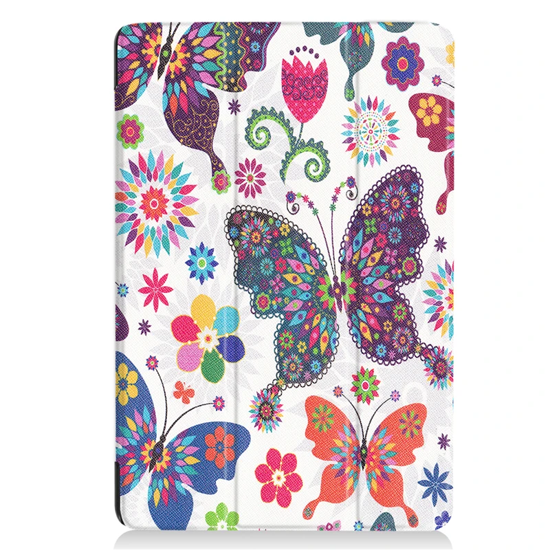 cai se hu die Чехол для huawei MediaPad T3 10 AGS-W09 AGS-L09 AGS-L03 9,6 планшет Funda для huawei Медиа Pad T3 10 чехол для игровой площадки 2 9,6 - Цвет: cai se hu die