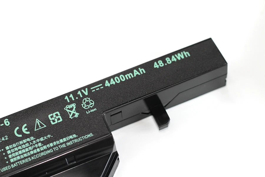 4400 мАч батарея для Clevo W650BAT-6 6-87-W650-4E42 K590C-I3 K610C-I5 K570N-I3 K710C-I7 G150SG G150S K650D K750D K4 K5 P4 P5