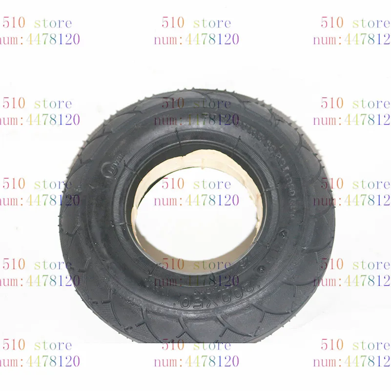 

free shipping Mobility Scooter wheelchair tire 200 x 50 (8x2) solid/foam filled 200x50 for Razor E100 E125 E200 Scooter Vapo