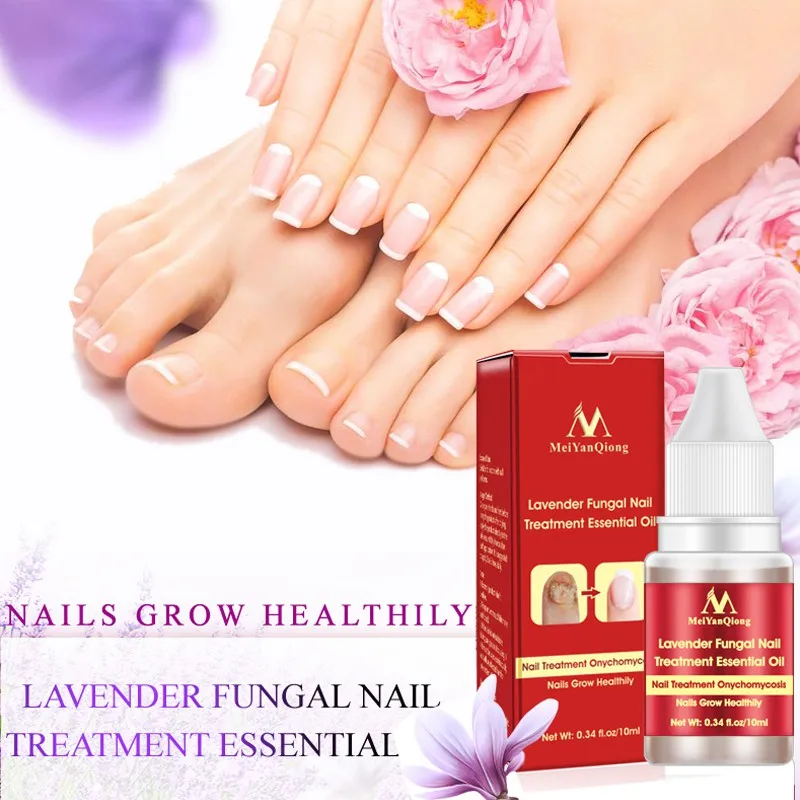 

Lavender Fungal Nail Treatment Essential Oil Nail Fungus Removal Infection Feet Care Polish Gel Herbal Moist Essential oil Pro