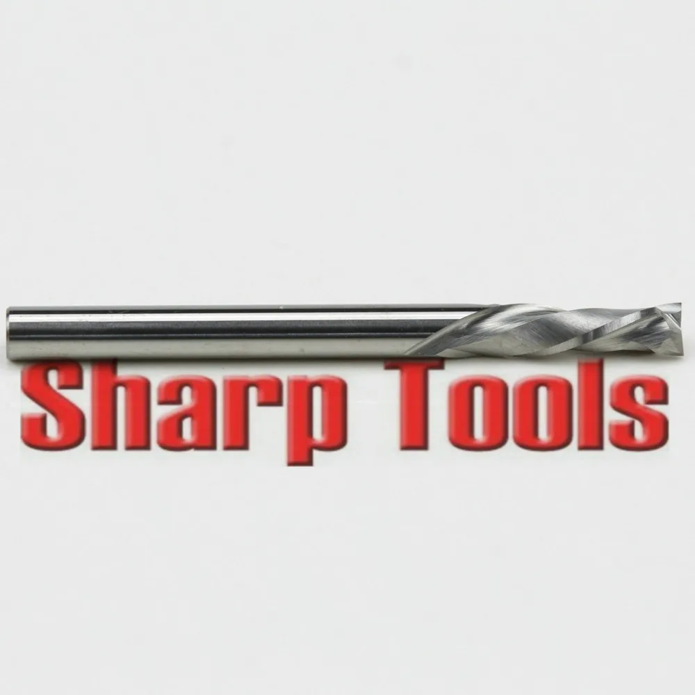 Концевая фреза с двумя канавками 3 175 мм 1 шт.