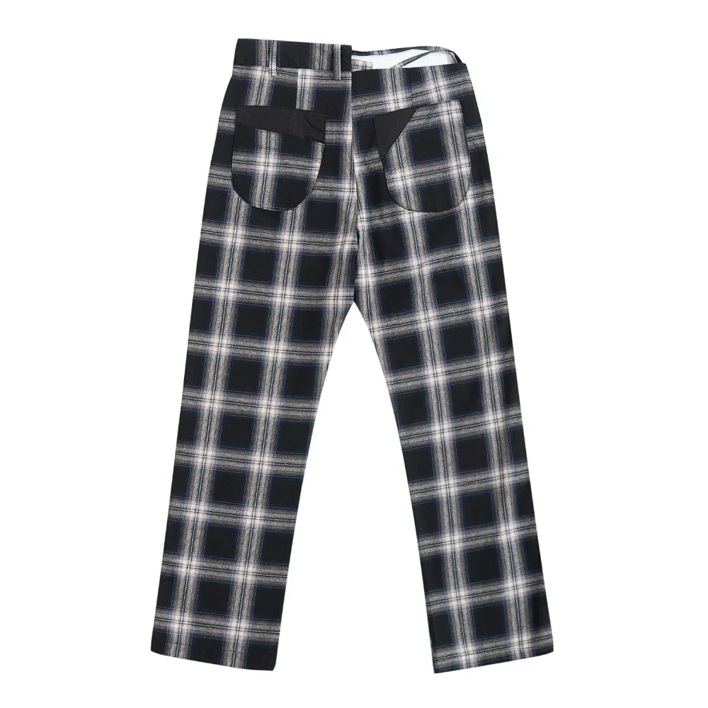 Брюки капельки женские винтажные хлопковые на шнурках до щиколотки|Брюки| |