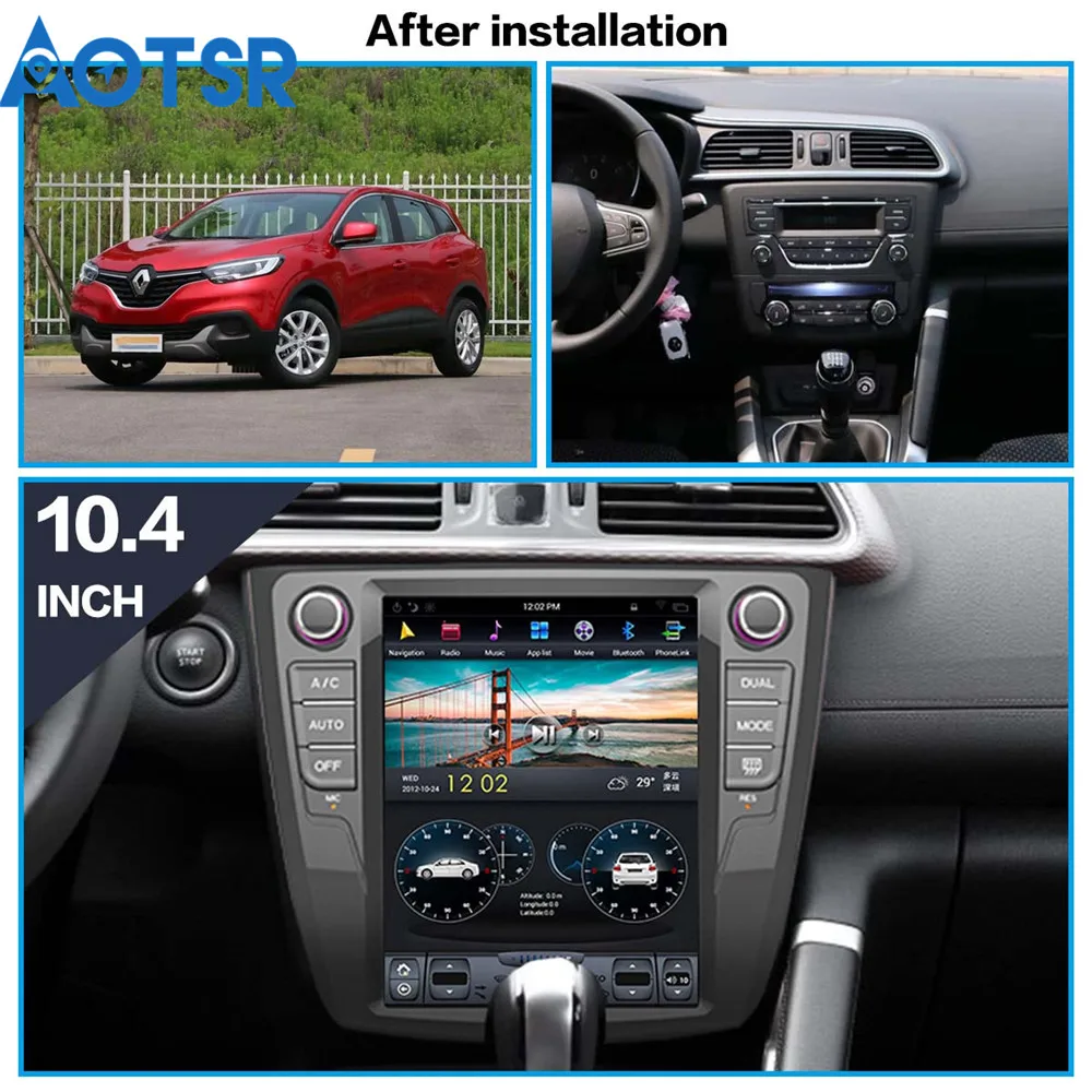 Autostereo Android 7 Тесла стиль автомобиля gps навигации мультимедийный плеер для Renault Kadjar головного устройства без DVD клейкие ленты регистраторы