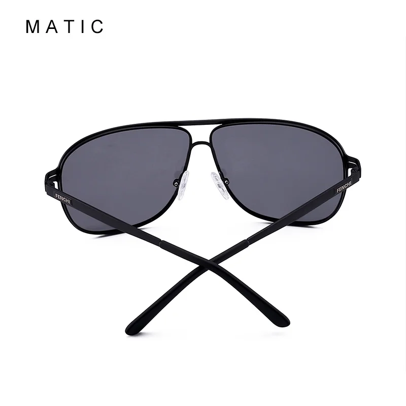 MATIC Модные поляризованные линзы Квадратные Солнцезащитные очки для мужчин
