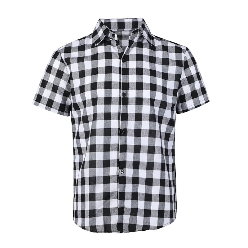 CYSINCOS красная черная клетчатая рубашка мужские рубашки 2019 новая мода Chemise Homme