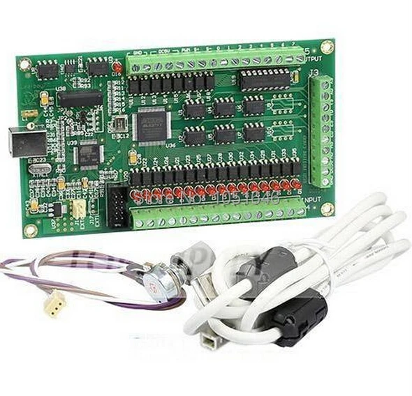 Бесплатная доставка 3 осевая CNC USB карта Mach3 usb движения интерфейс коммутационной