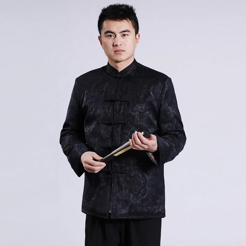 С Длинным Рукавом Традиционная китайская рубашка одежда костюм в китайском