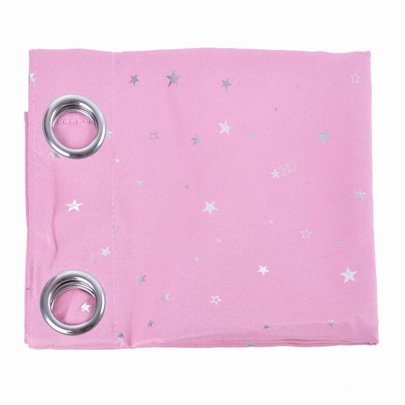 Перфорированные шторы с блестящими звездами для детской комнаты|Занавески| |