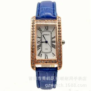 Fashion Womage Brand Women Watches Quartz Watch Diamonds Dress Ladies Casual Crystal Sport Wristwatch Leather Student Girl Clock