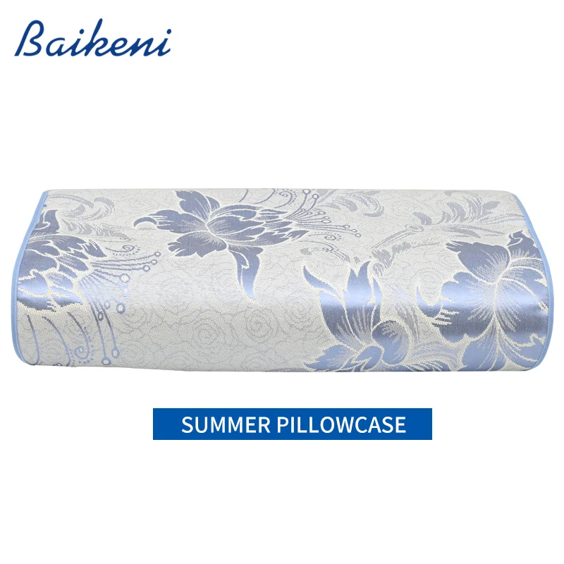 

55*35 Summer Cooling Memory Foam Bedding Pillow Orthopedic Neck Pillow With Cool Pillow Mat Breathable Sleeping Pillows