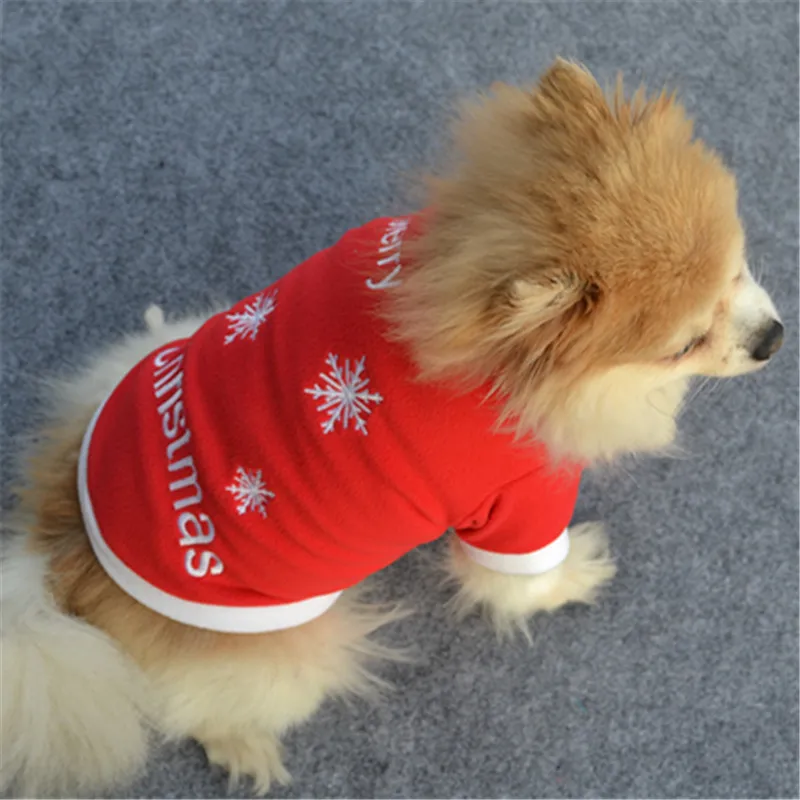 Pet clothes Dog Christmas coat Red color Autumm Winter.Free shipping. | Дом и сад