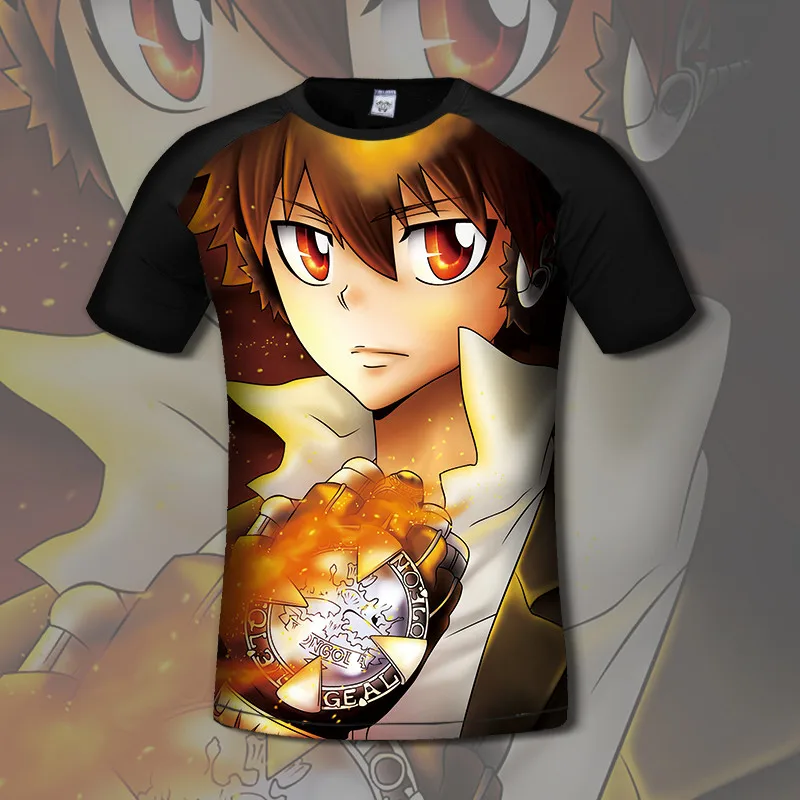 [XHTWCY] Высокое качество японского аниме kateкё Hitman Reborn футболка Косплей Sawada Tsunayoshi с
