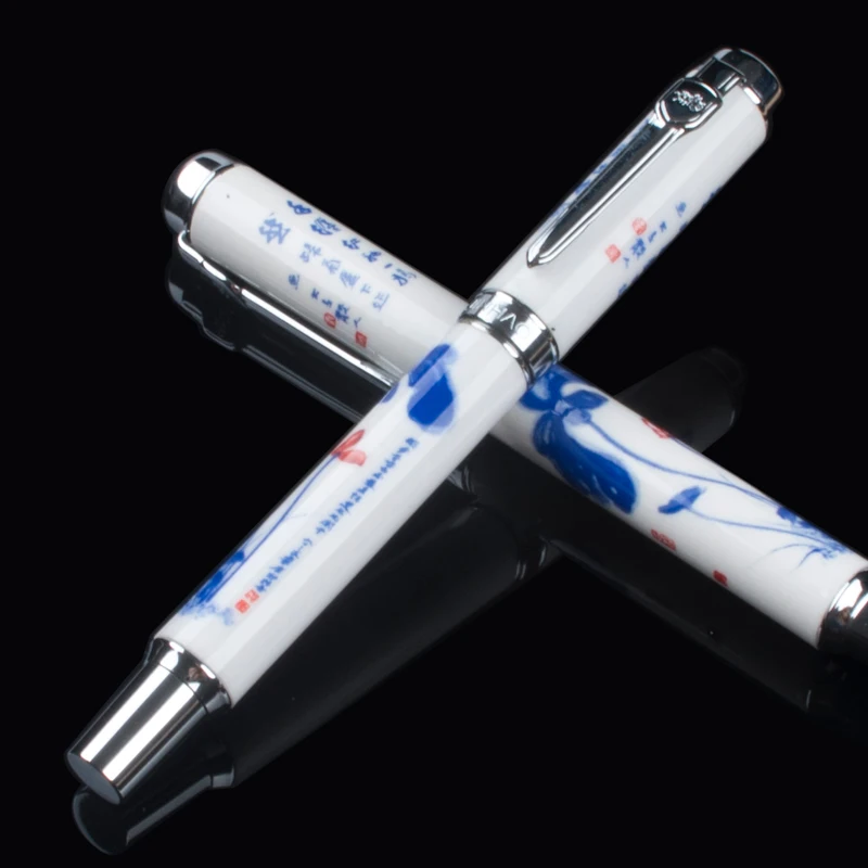 JINHAO 950 Горячее предложение Китайский Синий и белый фарфор шаблон Ручка